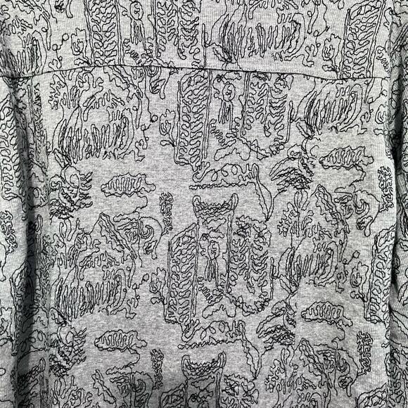 Chicos Jacket/Button Sweater Sz 2/LG - Picture 7 of 8